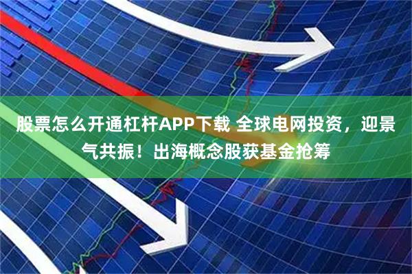股票怎么开通杠杆APP下载 全球电网投资，迎景气共振！出海概念股获基金抢筹